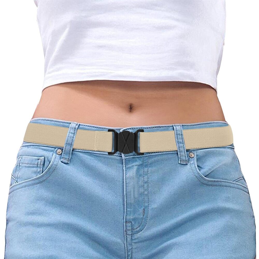 9856 Women Invisible Belt, Comfortable Adjustable Stretch No Show Belt